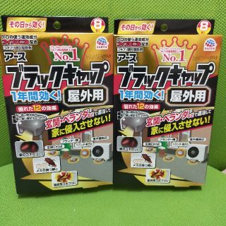 アースセイヤク(アース製薬)の【アース製薬】ブラックキャップ    屋外用  ２箱(その他)