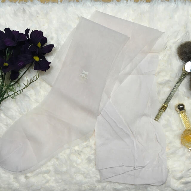 Lochie(ロキエ)の022＼🔻vintage courreges sheer stocking レディースのレッグウェア(タイツ/ストッキング)の商品写真