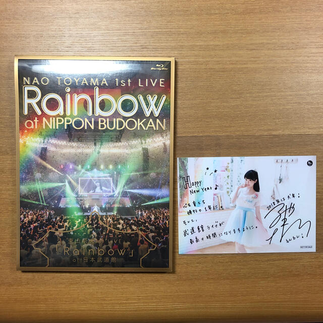 東山奈央　Rainbow Blu-ray ブロマイド付 エンタメ/ホビーのDVD/ブルーレイ(ミュージック)の商品写真