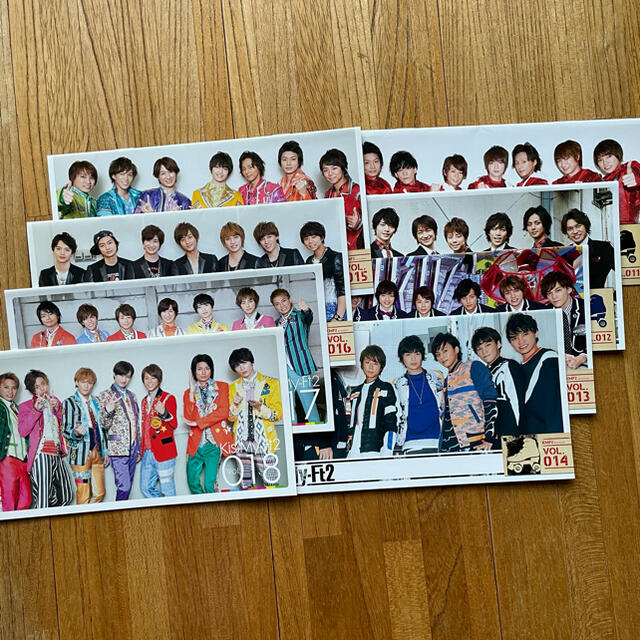 Kis-My-Ft2(キスマイフットツー)のキスマイ　会報Vol.11〜18 Kis-My-Ft2 エンタメ/ホビーのタレントグッズ(アイドルグッズ)の商品写真