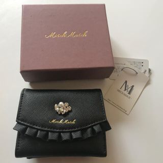 ミッシュマッシュ(MISCH MASCH)の新品【MISCH MASCH/ミッシュマッシュ】フリルとビジューが可愛い♡財布(財布)