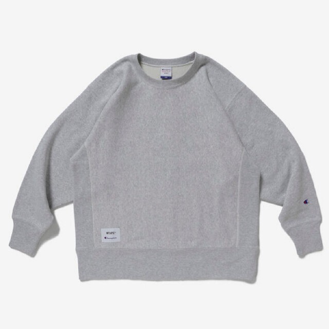 【新品】WTAPS Champion グレーL　スウェットメンズ