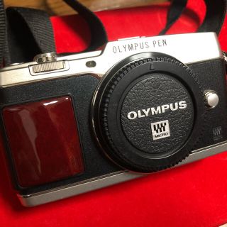 オリンパス(OLYMPUS)のとみさま専OLYMPUSPENE-P5プレミアムモデルシルバー予備バッテリ(ミラーレス一眼)