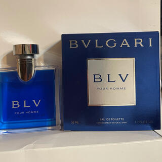 ブルガリ(BVLGARI)のBVLGARI 香水　プールオム　50ml(香水(男性用))