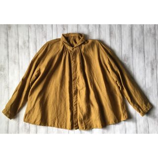 ネストローブ(nest Robe)のyukarikan様専用保志2022年再再値下げ☆☆します！！ リネンブラウス(シャツ/ブラウス(長袖/七分))