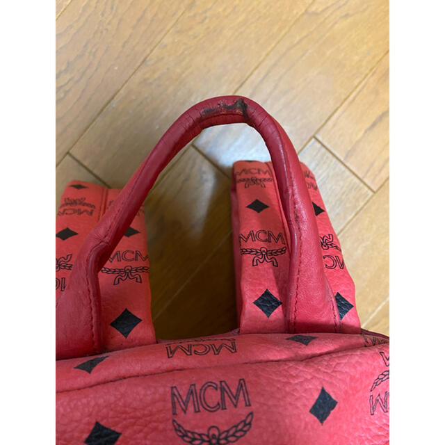 MCM スタッズ ヴィセトス リュックサック ギャランティー付き - バッグ