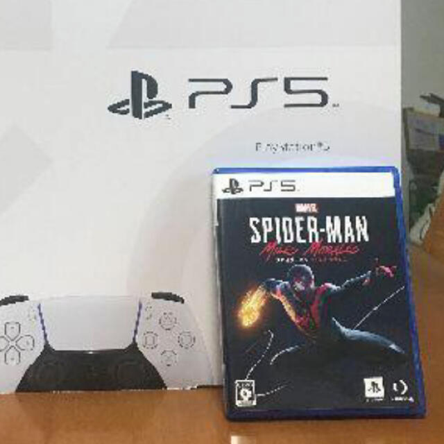 PS5 PlayStation5 本体　スパイダーマン