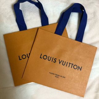 ルイヴィトン(LOUIS VUITTON)のLOUIS VUITTON ショッパー×2(ショップ袋)