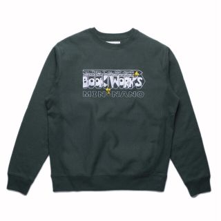 BOOK WORKS×MIN-NANO Get Pointed Crewneck