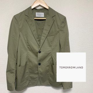 トゥモローランド(TOMORROWLAND)の美品！【TOMORROWLAND】トゥモローランド　テーラードジャケット　薄手(テーラードジャケット)