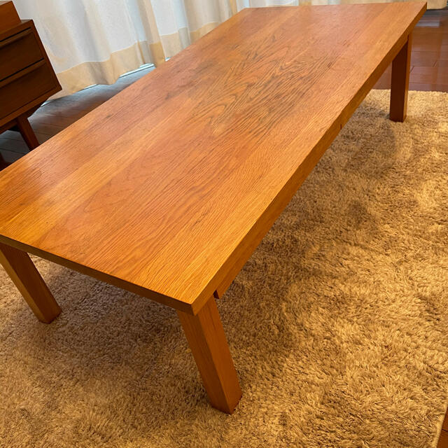 専用♡送料込み 無印良品 無垢材ローテーブル・オーク材・120×60cm