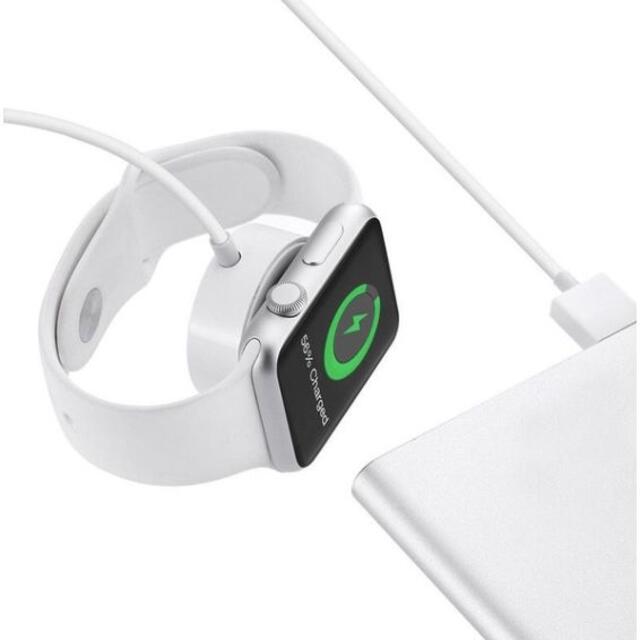 Apple Watch 充電器 マグネット充電ケーブル 5/4/3/2対応Ⅱ スマホ/家電/カメラのスマートフォン/携帯電話(バッテリー/充電器)の商品写真