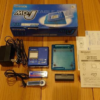 シャープ(SHARP)のSHARP　MDウォークマン　ジャンク品(ポータブルプレーヤー)