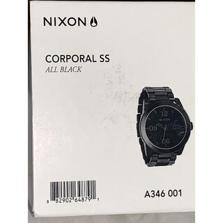 ニクソン(NIXON)の【NK】Nixonオールブラック腕時計ご確認画像(腕時計(アナログ))