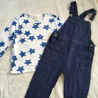 ザラキッズ(ZARA KIDS)のザラキッズ  オーバーオールセット　プチバトー　ボンポワン ボントン べべ (パンツ/スパッツ)