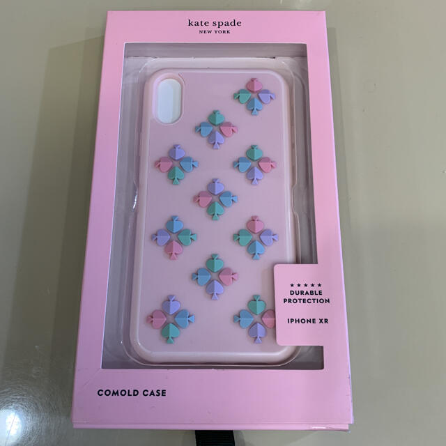 ケイトスペード iPhone XR スマホケース 新品 スペード ピンク