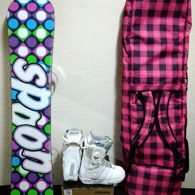 4ワックス塗って発送もできます!SPOON BURTON 11万! - ボード