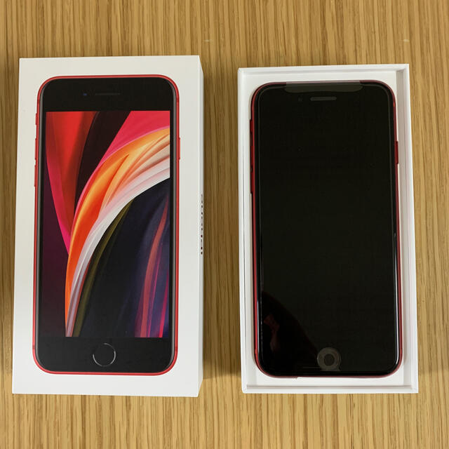 スマートフォン/携帯電話iPhone SE2 第2世代　64GB RED 赤色　新品未使用