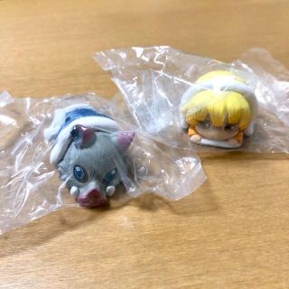 ※値下げしました※鬼滅の刃 おねむたん 善逸 伊之助(キャラクターグッズ)