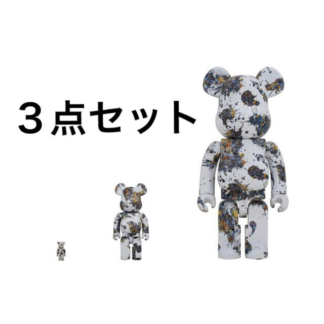 BE@RBRICK Jackson Pollock 1000% 400% 100エンタメ/ホビー