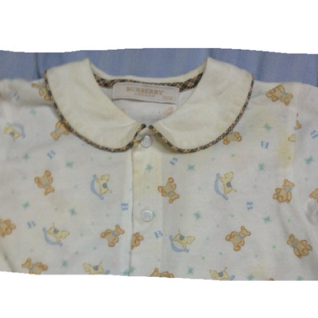 BURBERRY(バーバリー)のバーバリーBABY服ロンパ キッズ/ベビー/マタニティのベビー服(~85cm)(ロンパース)の商品写真