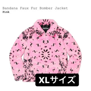 シュプリーム(Supreme)のBandana Faux Fur Bomber Jacket Pink XL(その他)
