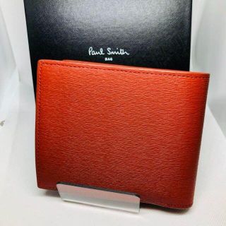 ポールスミス(Paul Smith)の新品 ポールスミス えんじ色 牛革レザー 折財布 マルチカラー(折り財布)