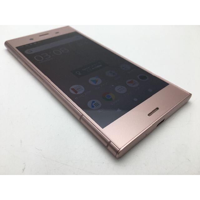 SIMフリー au XPERIA XZ1 SOV36 ピンク◆美品◆88 3