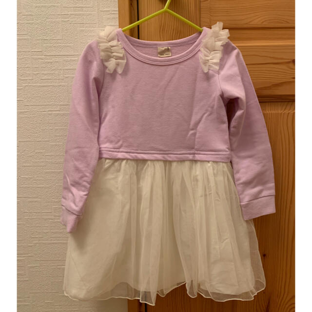 petit main(プティマイン)のPetit mine プティマイン　ジャケット&ワンピース キッズ/ベビー/マタニティのキッズ服女の子用(90cm~)(ワンピース)の商品写真