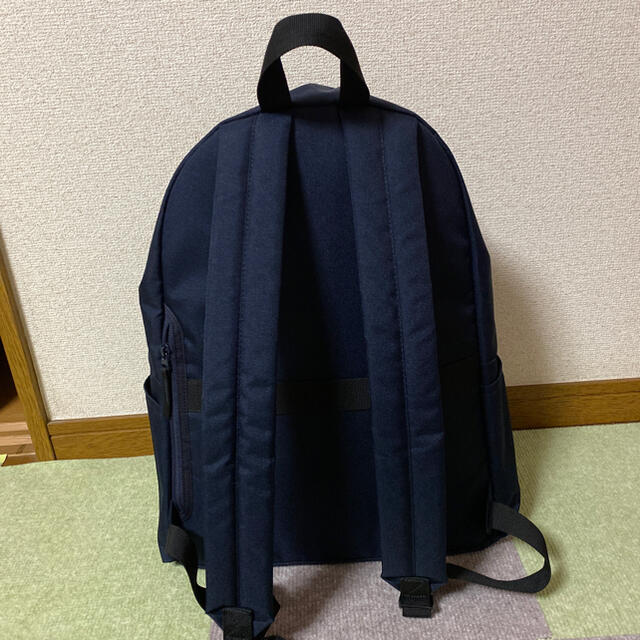 MUJI (無印良品)(ムジルシリョウヒン)の肩の負担を軽くする　リュックサック ネイビー レディースのバッグ(リュック/バックパック)の商品写真