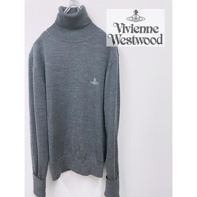 Vivienne Westwood(ヴィヴィアンウエストウッド)のvivienne westwood men タートルネックニット　オーブ メンズのトップス(ニット/セーター)の商品写真