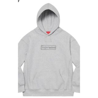 シュプリーム(Supreme)のsupreme kaws chalk logo hooded sweat(パーカー)