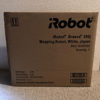 アイロボット(iRobot)のi Robot Braava 390j【最終値引】(掃除機)