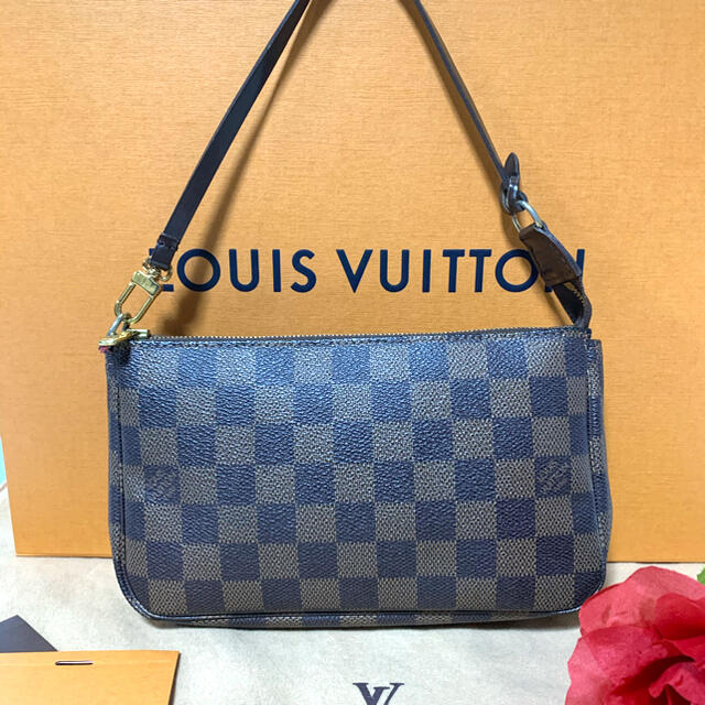 商品詳細ブランド名LOUIS VUITTON ダミエ　ポシェットアクセソワール　ポーチ