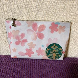 スターバックスコーヒー(Starbucks Coffee)のスタバ 桜リメイクポーチ(ポーチ)