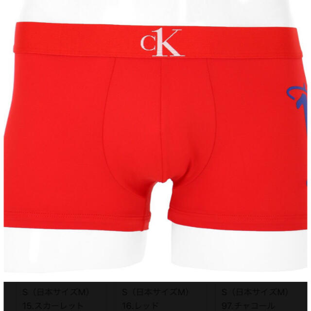 Calvin Klein(カルバンクライン)のカルバンクライン  ボクサーパンツ　Sサイズ メンズのアンダーウェア(ボクサーパンツ)の商品写真