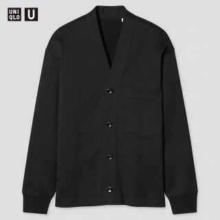 ユニクロ(UNIQLO)のUNIQLO U スウェットカーディガン(カーディガン)