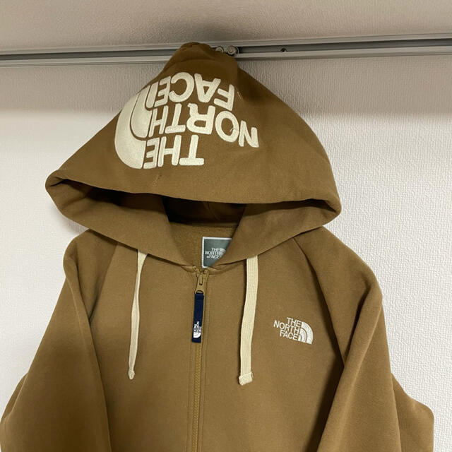 North Face リアビューフルジップフーディ ブリティッシュカーキ