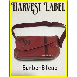 ハーヴェストレーベル(HARVEST LABEL)の【Barbe-Bleue】バルブブルー レザーショルダーバッグ 牛革 牛皮(ショルダーバッグ)