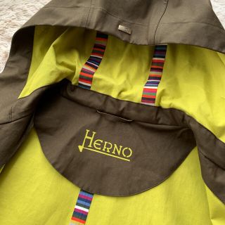 HERNO ヘルノ ボンデッドコットン フードコート-