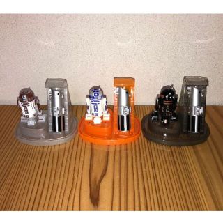 ディズニー(Disney)のSTAR WARS　マイクロドロイド　R2-D2他３体セット(トイラジコン)