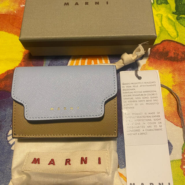 【新品未使用】MARNI 三つ折り財布 マルニ