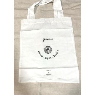 グリーン(green)のgreen SPUR✖️ISETAN 雑誌付録トート(トートバッグ)