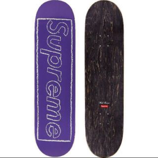 シュプリーム(Supreme)のsupreme kaws chalk logo skateboard(スケートボード)