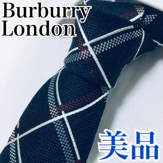 バーバリー(BURBERRY)の美品 バーバリー Burberry ネクタイ チェック  早い者勝ち(ネクタイ)