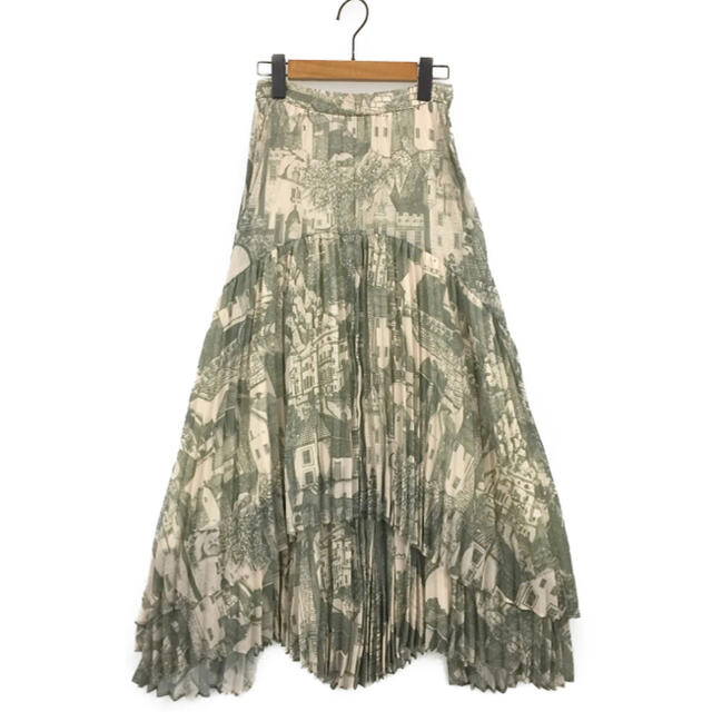 Ameri VINTAGE(アメリヴィンテージ)のTOWN RANDOM PLEATS SKIRT レディースのスカート(ロングスカート)の商品写真