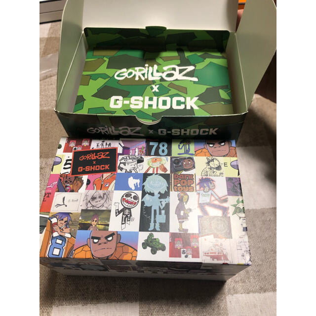 G-SHOCK(ジーショック)のG-SHOCK×Gorillazコラボモデル メンズの時計(腕時計(デジタル))の商品写真