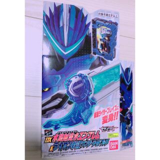  仮面ライダーセイバーDX水勢剣流水エンブレム＆ライオン戦記ワンダーライドブック(キャラクターグッズ)