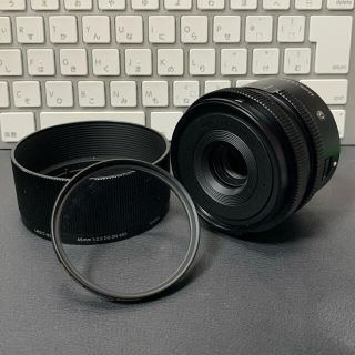 シグマ(SIGMA)の美品！SIGMA Contemporary 45mm 1:2.8 DG DN(レンズ(単焦点))