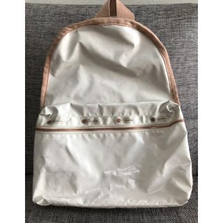 レスポートサック(LeSportsac)の新品未使用☆LeSportsac  リュック  バックパック  ホワイト(リュック/バックパック)